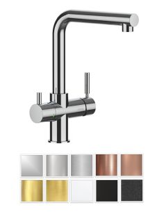 GUGLIELMI PURA Still+Sparkling Kitchen faucet with filtered water connection