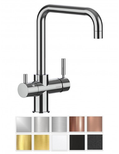 GUGLIELMI PURA Still+Sparkling Kitchen faucet with filtered water connection