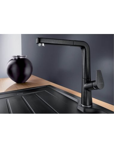 BLANCO AVONA-S Silgranit, With pull-out hand shower