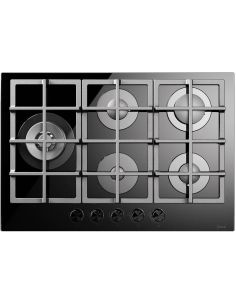 ILVE HCG75SCK Professional Plus 75cm Built-in Gas Cooktop in tempered glass (1)