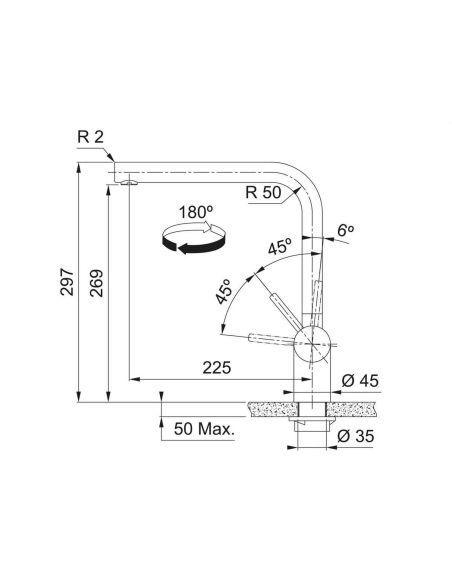 FRANKE ATLAS NEO Kitchen Taps