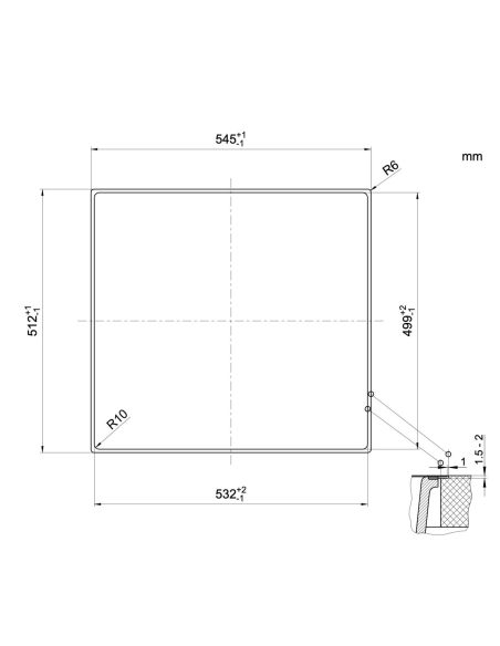 BLANCO SUBLINE 500-IF/A SteelFrame Silgranit Köögivalamu