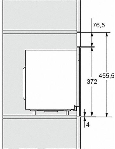 MIELE M 2234 SC integroitu kompakti mikroaaltouuni
