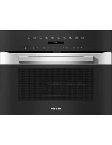 MIELE H 7240 BM Microwave combination oven with a seamless design, automatic programmes and food probe
