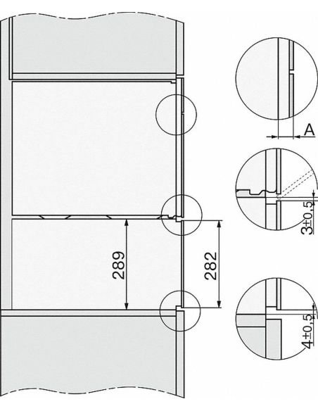 Miele ESW 7020 Käepidemeta Gourmet-soojendussahtel kõrgusega 29cm