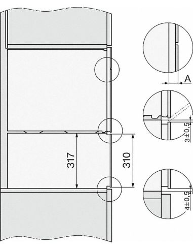 Miele ESW 7020 29cm korkea kahvaton Gourmet-lämpimänäpitolaatikko