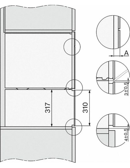 Miele ESW 7020 29cm korkea kahvaton Gourmet-lämpimänäpitolaatikko