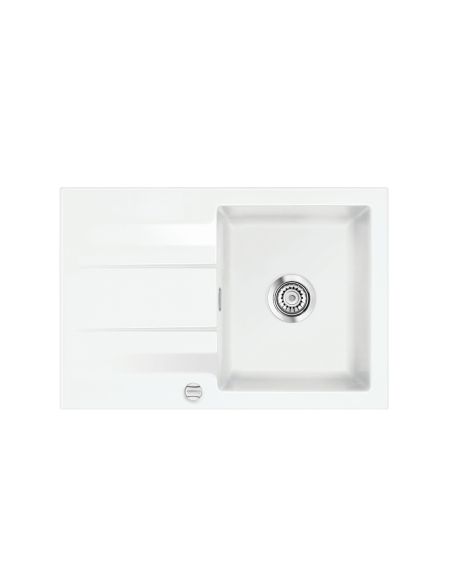 Systemceram GENEA 60 595x510mm Ceramic Kitchen sink (1)