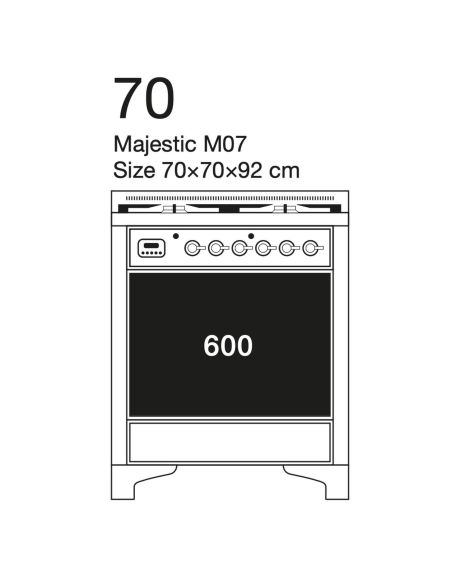 ILVE M30N MAJESTIC Range Cooker Retro Style (11)