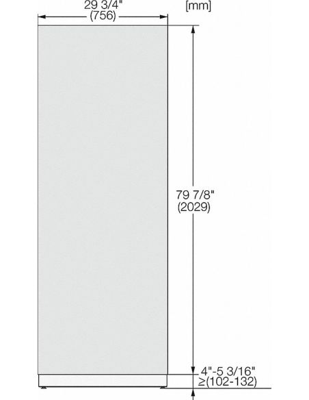 MIELE K 2802 Vi 90cm Integreeritud külmik