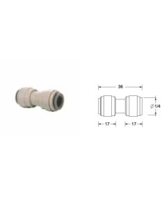 GUGLIELMI PURA Quick-connect coupling of water treatment elements