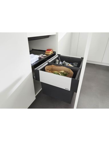 BLANCO SELECT II 60/2 60cm 526203 Avfallssorteringssystem med lokk