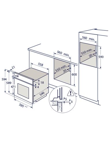 ELECTROLUX KOBBS21T Комби паровой шкаф 60 cm Serie 800 (2)