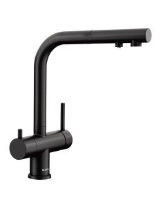 BLANCO FONTAS-S II 2in1 Filter BLACK EDITION Kitchen faucet with hand shower