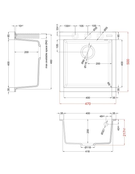 QUADRA 102 Teh Insert