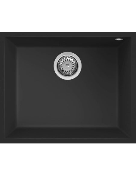 ELLECI QUADRA 105 U 50x40cm Alt Paigaldatav koposiit graniit Köögivalamu