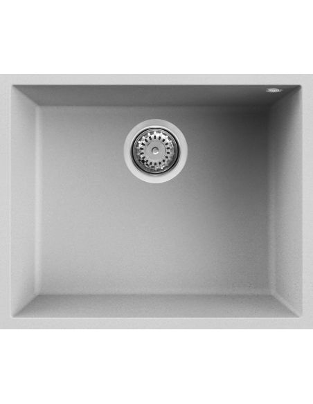 ELLECI QUADRA 105 U 50x40cm Под каменную столешницу монтируемая гранитная Кухонная мойка