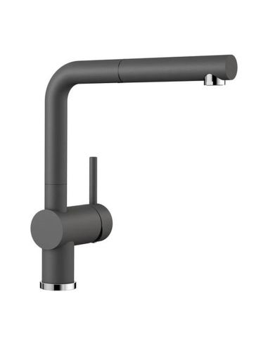 BLANCO LINUS-S Silgranit With pull-out hand shower Kitchen faucet (7)