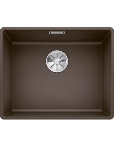 BLANCO SUBLINE 500-F Silgranit Coffee 526348