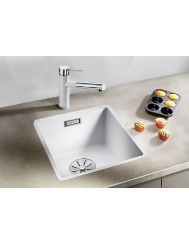BLANCO SUBLINE 320-F Silgranit В один уровень монтируемая Кухонная мойка (9)