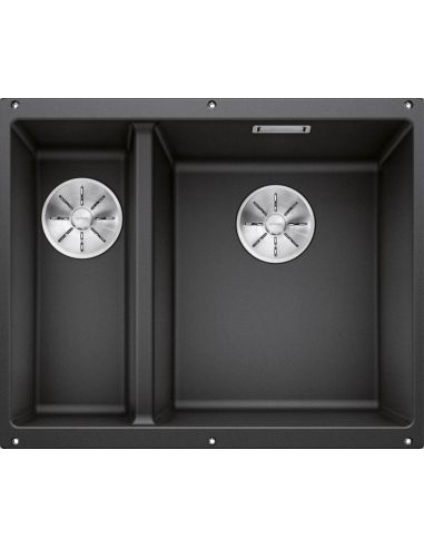 BLANCO SUBLINE 340/160-U R Silgranit Под столешницу Монтируемая Кухонная мойка (2)