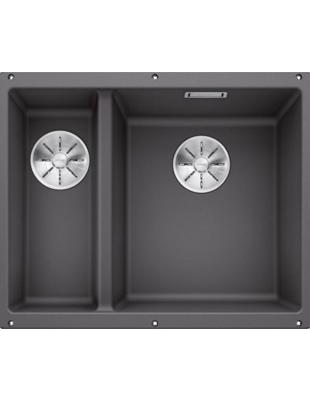 BLANCO SUBLINE 340/160-U R  правосторонняя гранитные мойки Монтируемая под каменную столешницу