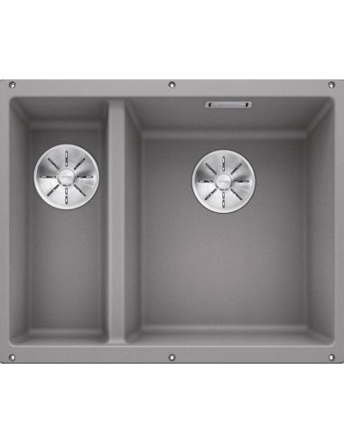 BLANCO SUBLINE 340/160-U R Silgranit Под столешницу Монтируемая Кухонная мойка (4)