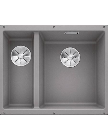 BLANCO SUBLINE 340/160-U R Silgranit Под столешницу Монтируемая Кухонная мойка (4)