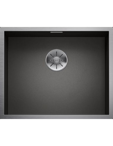 BLANCO ZEROX 500-U Dark Steel InFino must RST altpoolt monteeritav Köögivalamu 526243