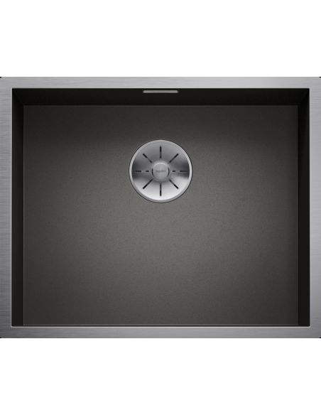 BLANCO ZEROX 500-U Dark Steel InFino must RST altpoolt monteeritav Köögivalamu 526243