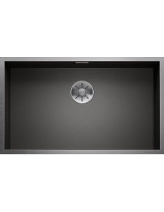BLANCO ZEROX 700-U Dark Steel InFino Undermount Stainless Steel Kitchen sink 526244