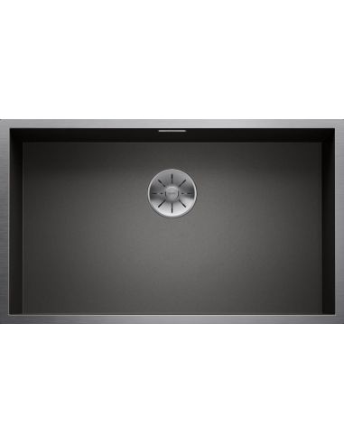 BLANCO ZEROX 700-U Dark Steel InFino RST Alta kiinnitettävä keittiöallas 526244