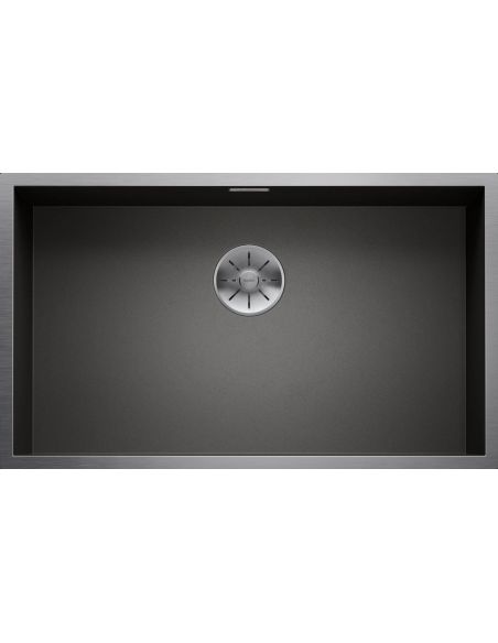 BLANCO ZEROX 700-U Dark Steel InFino RST Alta kiinnitettävä keittiöallas 526244