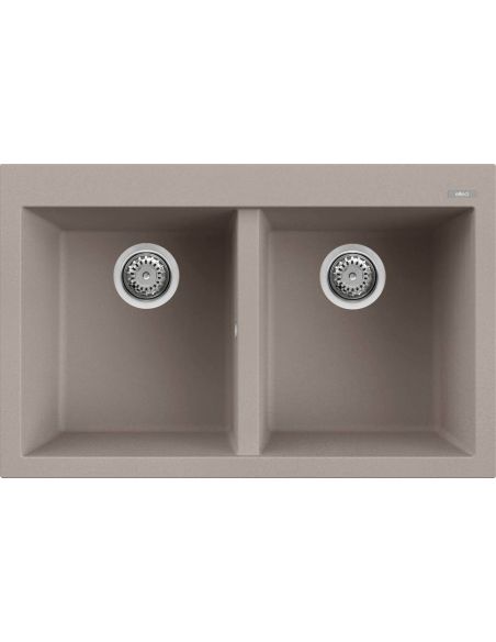 ELLECI QUADRA 350 Гранитная Кухонная мойка (6)