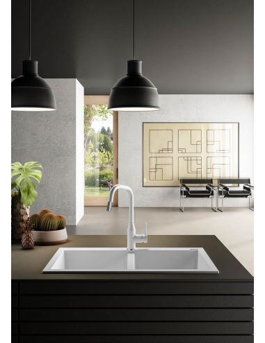 ELLECI QUADRA 350 Composite Kitchen sink (16)