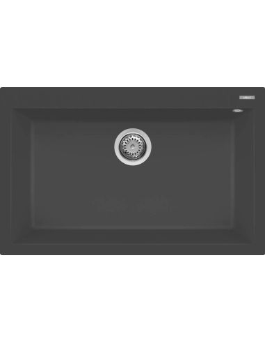 ELLECI QUADRA 130 80cm Top mounted Composite Kitchen sink (1)
