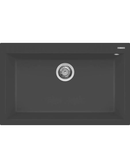 ELLECI QUADRA 130 80cm Top mounted Composite Kitchen sink (1)