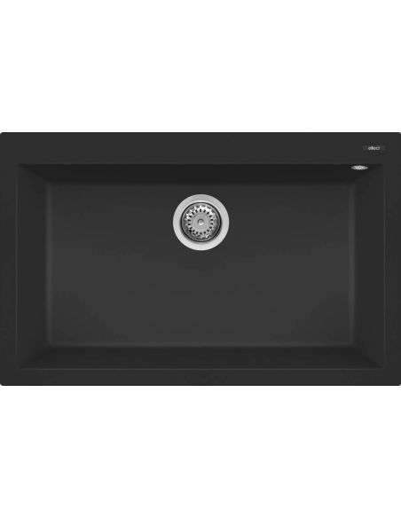 ELLECI QUADRA 130 80cm Top mounted Composite Kitchen sink (4)