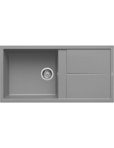 ELLECI UNICO 480 В столешницу сверху монтируемая Гранитная Кухонная мойка (5)