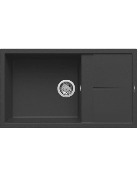 ELLECI UNICO 310 В столешницу сверху монтируемая Гранитная Кухонная мойка (7)