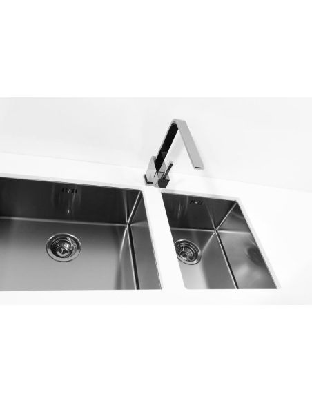 ALVEUS LAGUNA Хромированный Кухонный Смеситель (8)