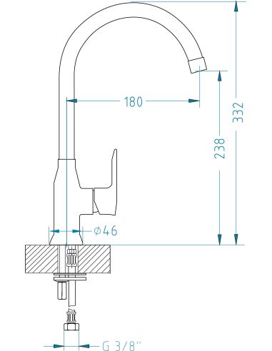 ALVEUS SLIM Monarch Copper Kitchen Faucets (3)