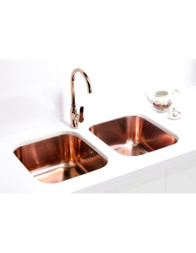 ALVEUS SLIM Monarch Copper Кухонный Смеситель (2)