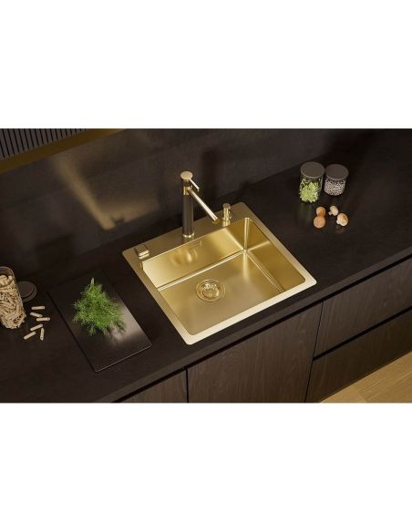 ALVEUS ZINA MONARCH GOLD Кухонный смеситель (2)