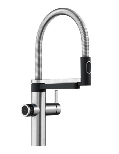 BLANCO DRINK FILTER EVOL-S PRO Kombi 3in1 Köögisegisti Käsidušiga ja Filtriga Joogiveele