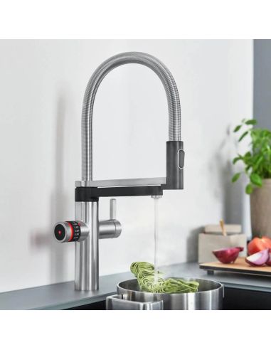 BLANCO Drink.Hot EVOL-S Pro G100+Naturale Комби 4in1 смеситель с душем для фильтрованной и кипяченой воды (2)