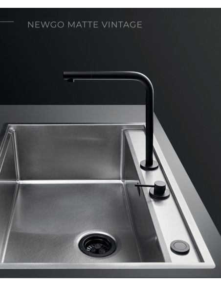 ARTINOX NEWGO 81, 80cm Brushed Stainless Steel Kitchen sink (5)