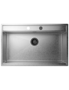 ARTINOX NEWGO 81, 80cm Brushed Stainless Steel Kitchen sink (1)