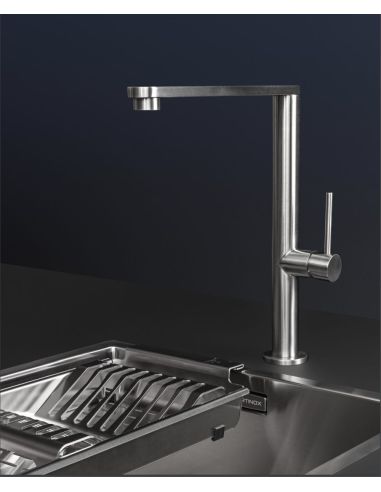 ARTINOX RADIUS 81, 81х40см RST-Ruostumattomasta teräksestä tiskiallas (4)