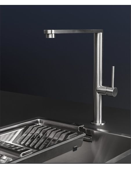 ARTINOX RADIUS 50, 50x40мм Кухонная мойка из нержавеющей стали (4)